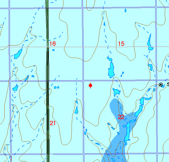 small part of Sedgwick Co. geologic map