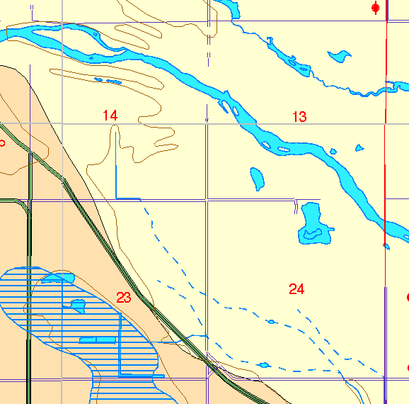 small part of Sedgwick Co. geologic map