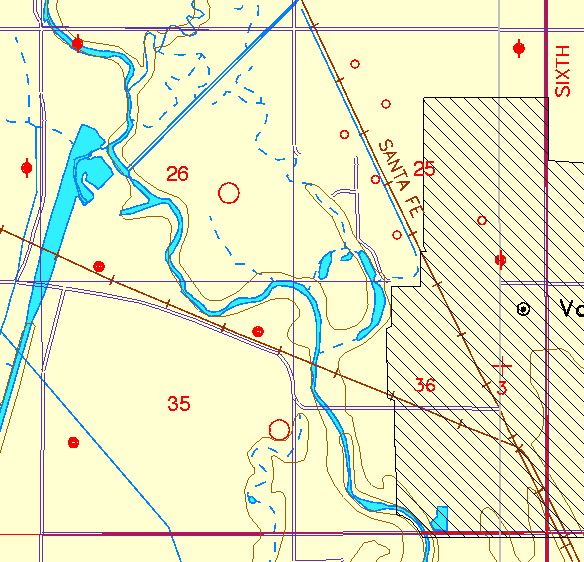 small part of Sedgwick Co. geologic map