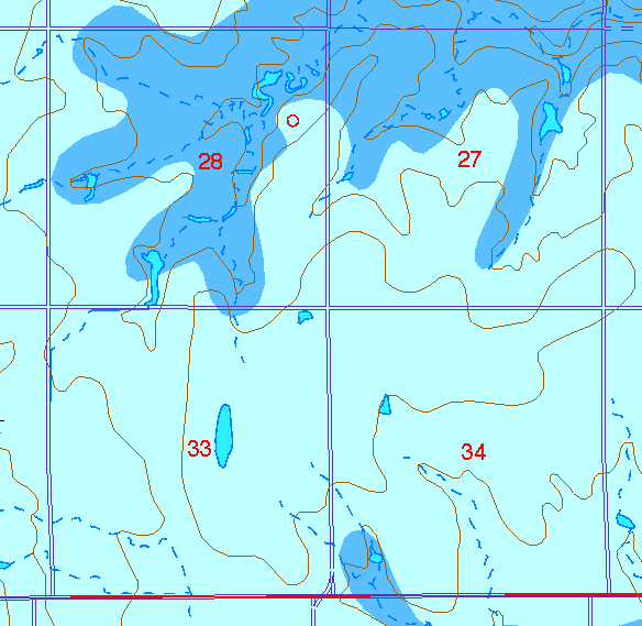 small part of Sedgwick Co. geologic map