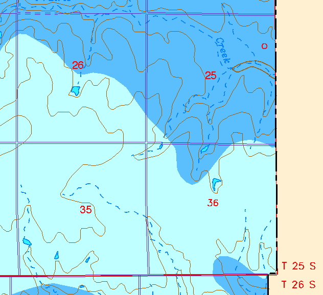 small part of Sedgwick Co. geologic map