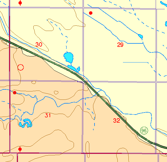 small part of Sedgwick Co. geologic map