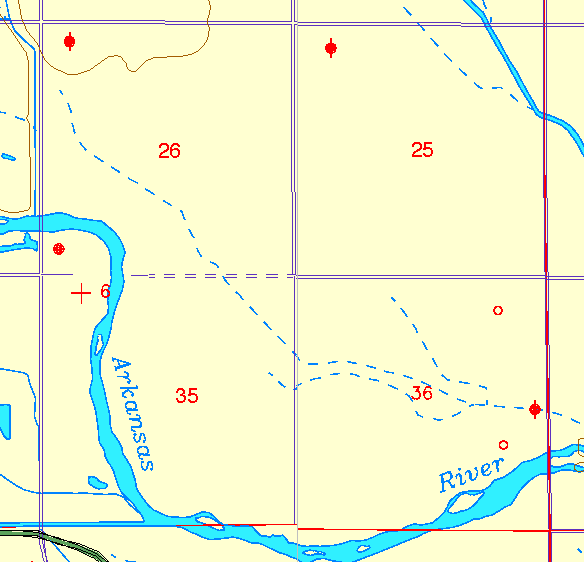 small part of Sedgwick Co. geologic map