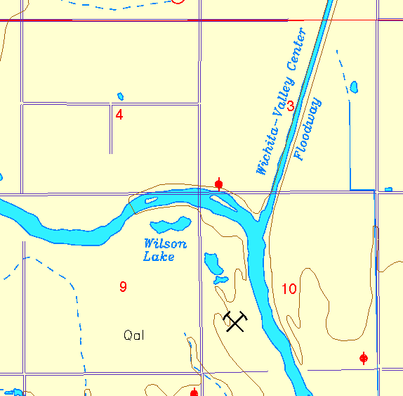 small part of Sedgwick Co. geologic map