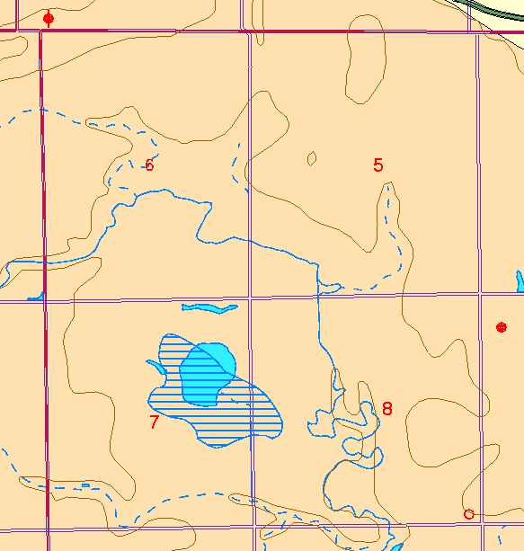 small part of Sedgwick Co. geologic map