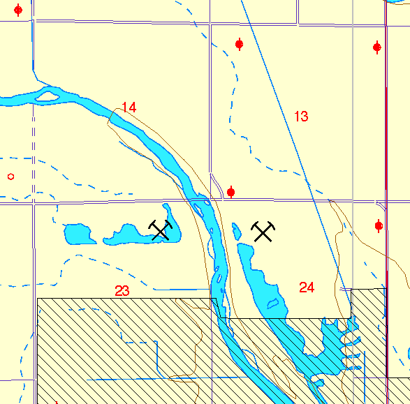 small part of Sedgwick Co. geologic map