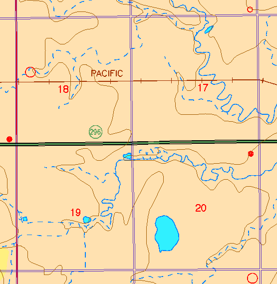 small part of Sedgwick Co. geologic map