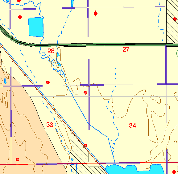 small part of Sedgwick Co. geologic map