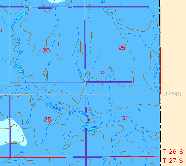 small part of Sedgwick Co. geologic map