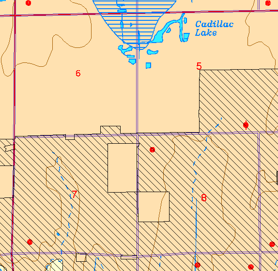 small part of Sedgwick Co. geologic map