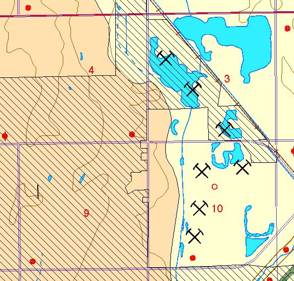 small part of Sedgwick Co. geologic map