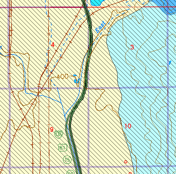 small part of Sedgwick Co. geologic map