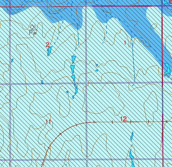 small part of Sedgwick Co. geologic map