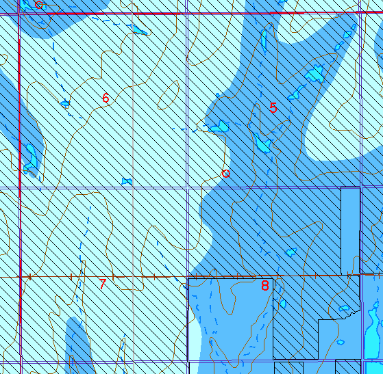 small part of Sedgwick Co. geologic map