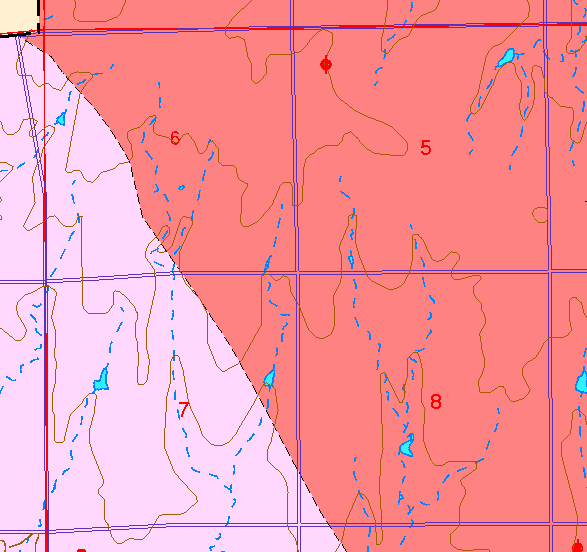 small part of Sedgwick Co. geologic map