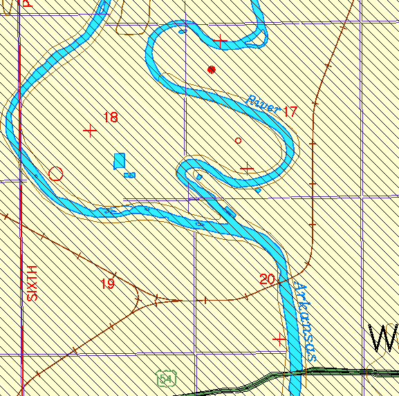 small part of Sedgwick Co. geologic map