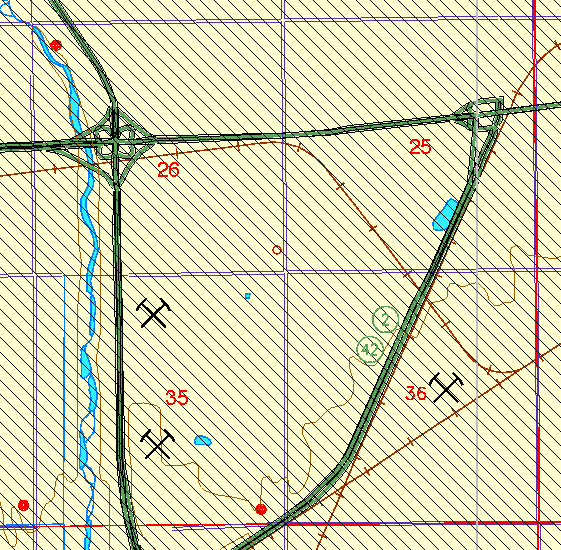 small part of Sedgwick Co. geologic map