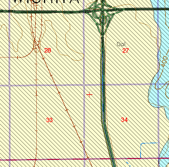 small part of Sedgwick Co. geologic map