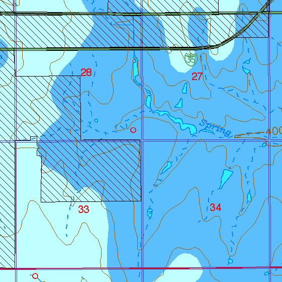 small part of Sedgwick Co. geologic map