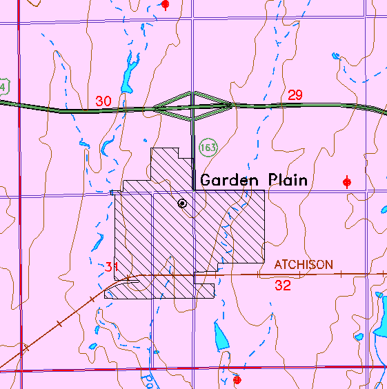 small part of Sedgwick Co. geologic map