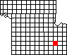 Small map of Shawnee County; click to change view