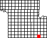 Small map of Shawnee County; click to change view