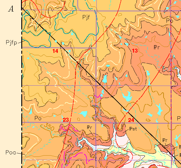 small geologic map