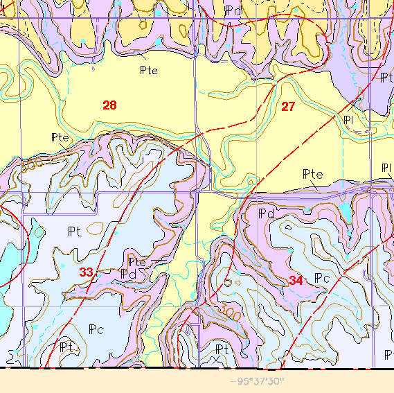 small geologic map