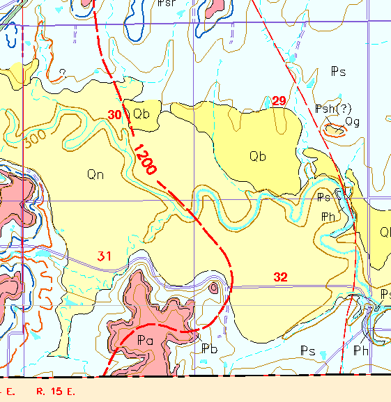 small geologic map