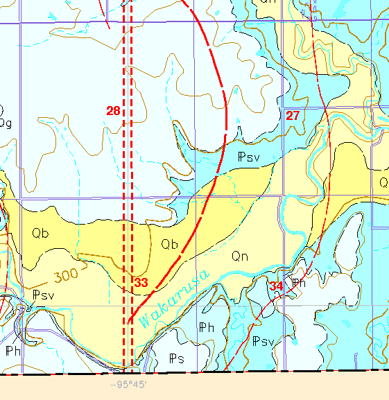 small geologic map