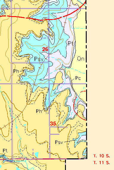 small geologic map