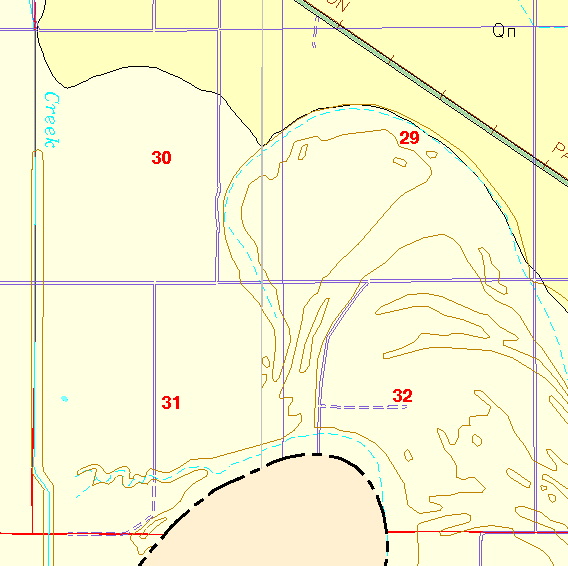 small geologic map