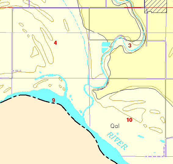 small geologic map