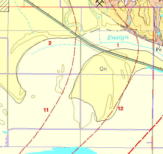 small geologic map