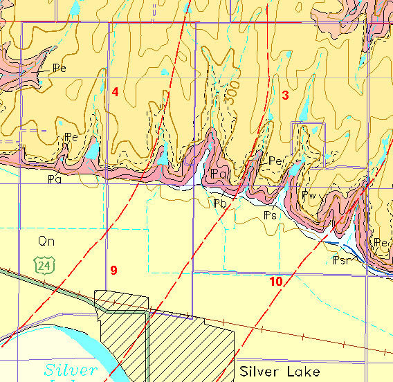 small geologic map