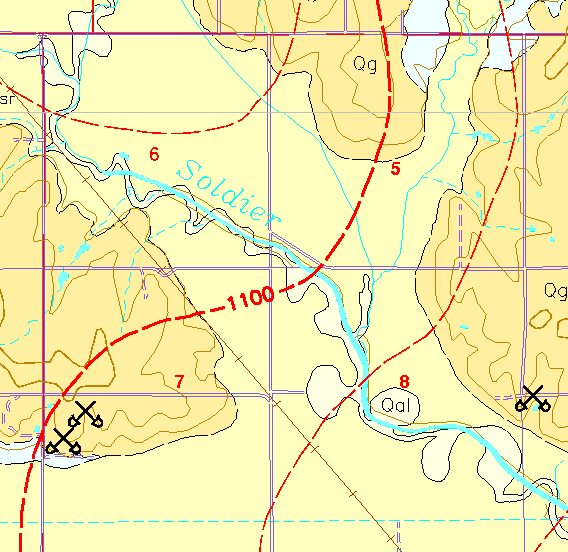 small geologic map