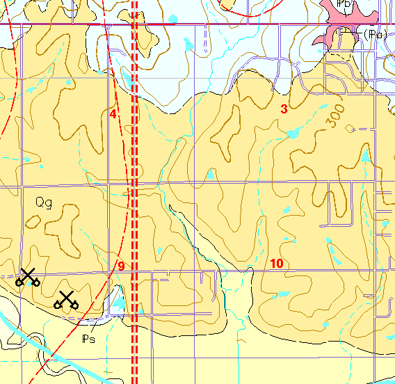 small geologic map