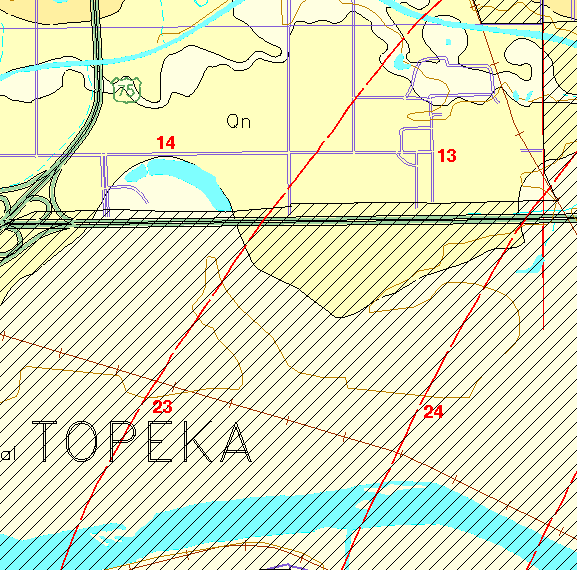 small geologic map