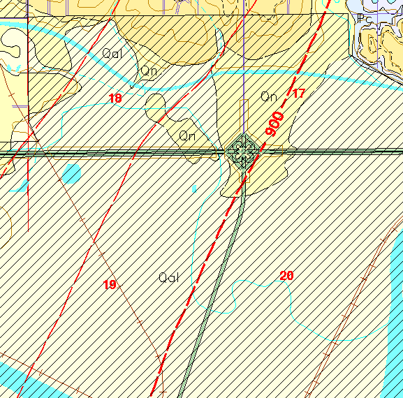 small geologic map