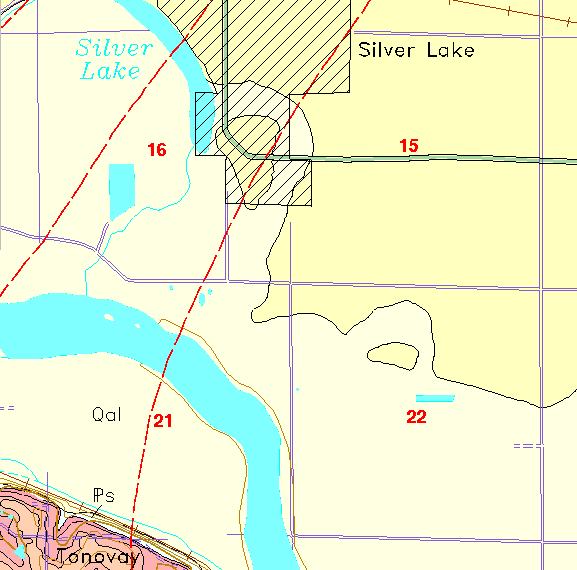 small geologic map