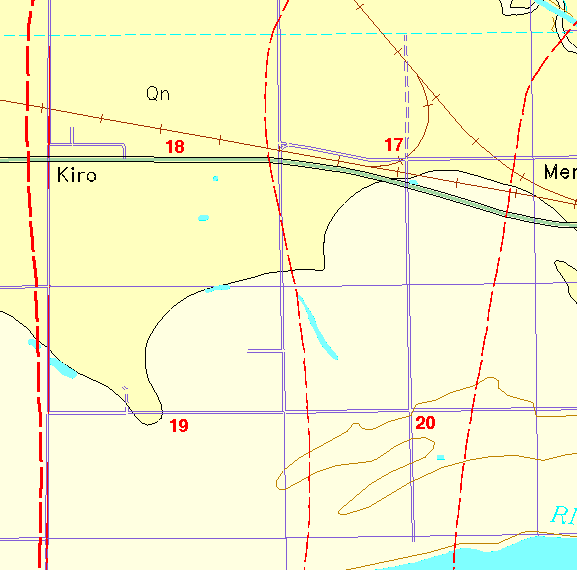 small geologic map