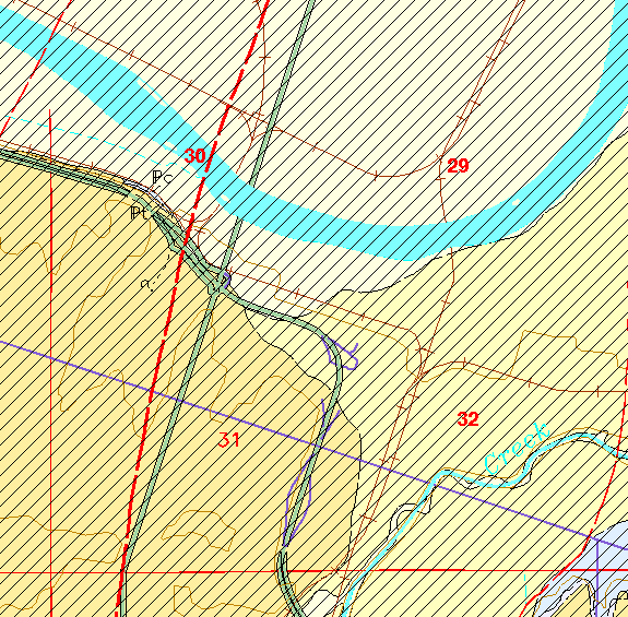 small geologic map