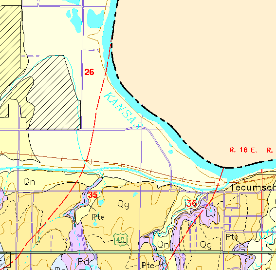 small geologic map