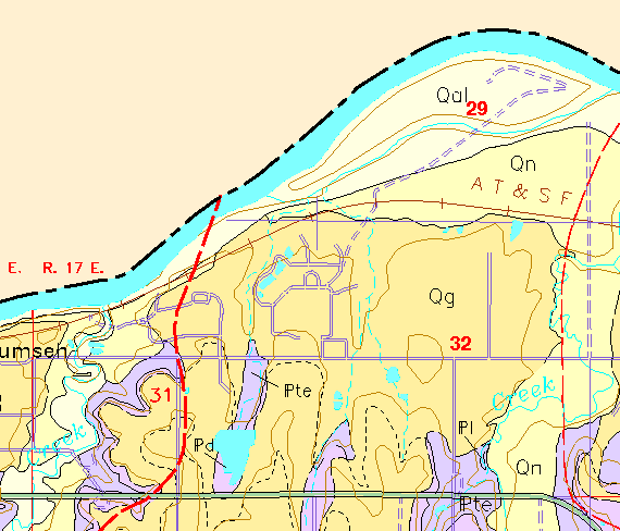 small geologic map