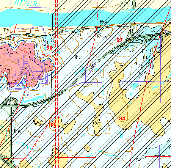 small geologic map