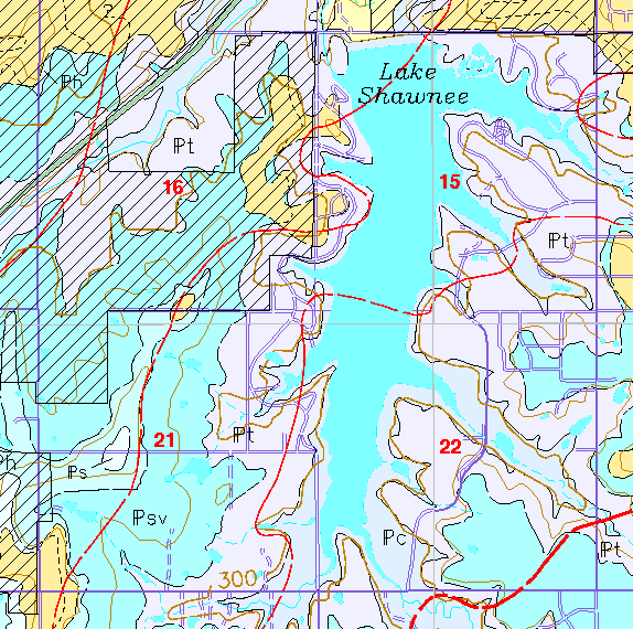 small geologic map