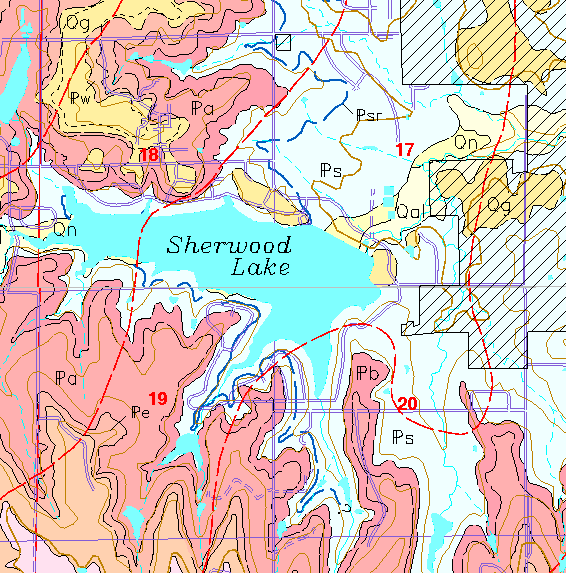 small geologic map