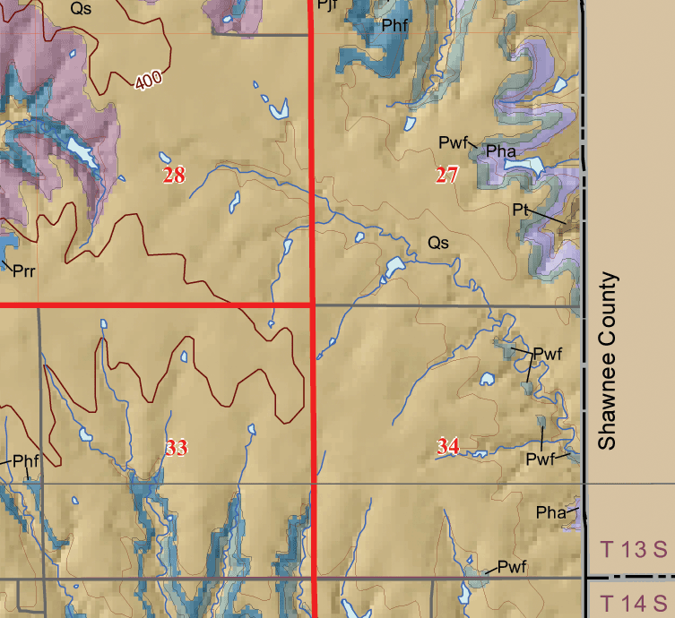 small geologic map