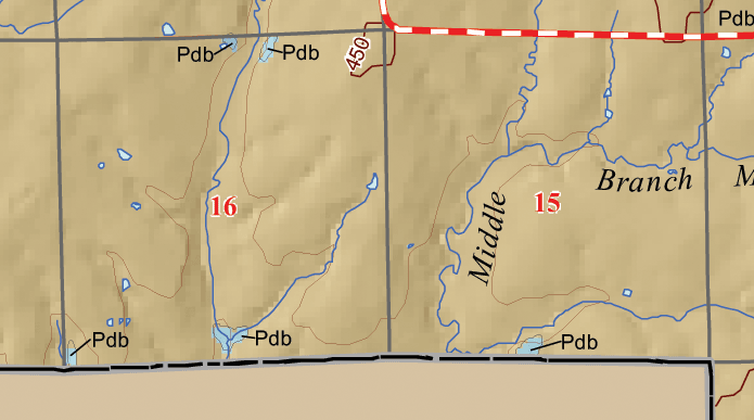 small geologic map