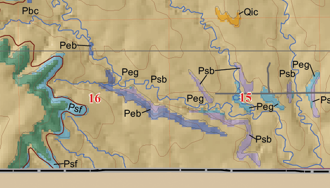 small geologic map